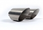 Preview: Cat Back Middle Silencer Non Resonated Dual 100mm GT100 brushed Titanium Tips