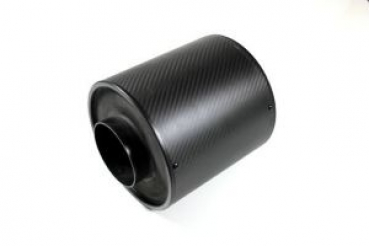 carbon Air filter canister with 102mm O/D inlet/outlets