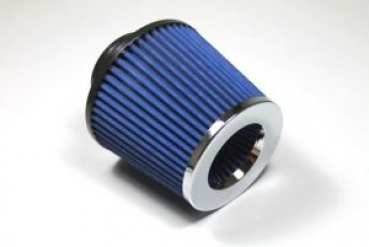 76mm i/d Rubber neck open cone air filter