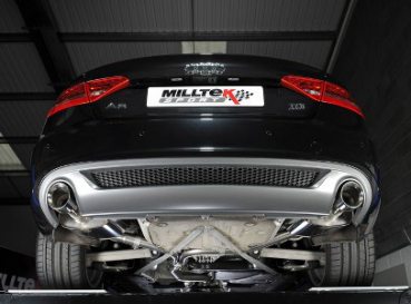 Cat Back Audi A5 3.0 TDi (DPF) quattro 100mm GT100 Polished