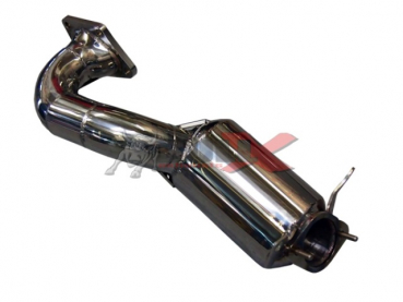 BULL-X 1,4 TSI Downpipe mit 200 Zeller Sportkat