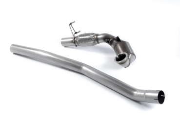 Large Bore Downpipe and Hi-Flow Sports Cat fitment for Milltek Cat Back