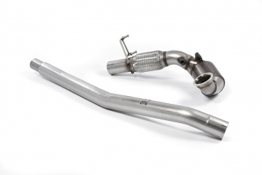 Large Bore Downpipe and Hi-Flow Sports Cat - mit EG fitment for OE Exhaust