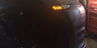 SMOKED Front LED Side Indicators with DRL light