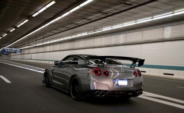 Nissan GTR R35 GTC-500 71" Adjustable Wing 2008-Up