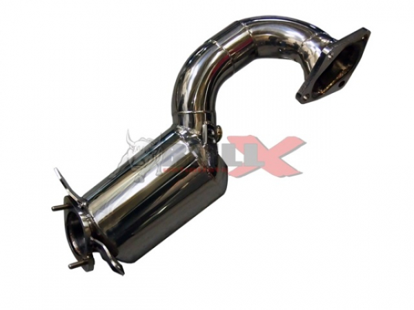 BULL-X 1,4 TSI Downpipe mit 200 Zeller Sportkat