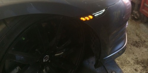 SMOKED Front LED Side Indicators with DRL light