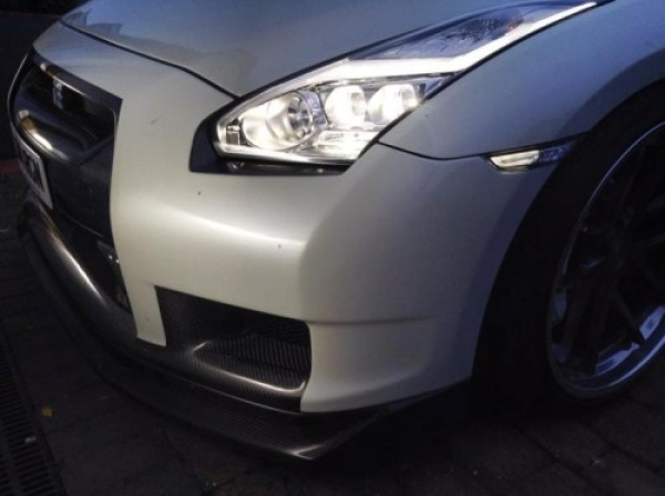 CLEAR Front LED Side Indicators with DRL light