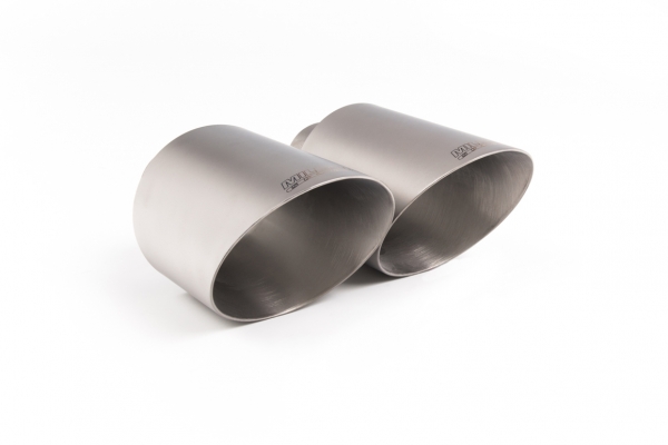 Cat Back wirh GPF-Delete-Pipe (Louder) with 115mm GT115 Brushed Titanium Trims